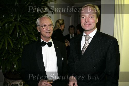 Amsterdam 19 december 2005
Kerst borrel Princess in amstel hotel.
Prins Carlos en zijn vader Prins Carl Hugo