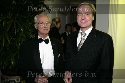 Amsterdam 19 december 2005
Kerst borrel Princess in amstel hotel.
Prins Carlos en zijn vader Prins Carl Hugo