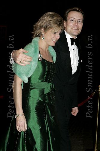 Den Haag 17 november 2005
Regeringsdiner met oa Prinses Laurentien en Prins Constatijn