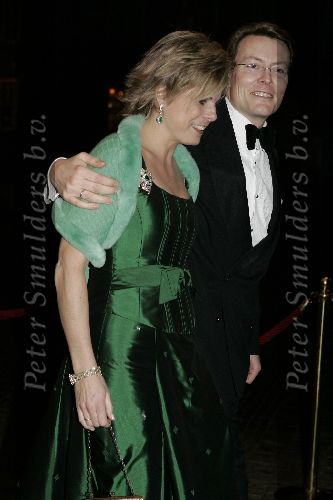 Den Haag 17 november 2005
Regeringsdiner met oa Prinses Laurentien en Prins Constatijn
