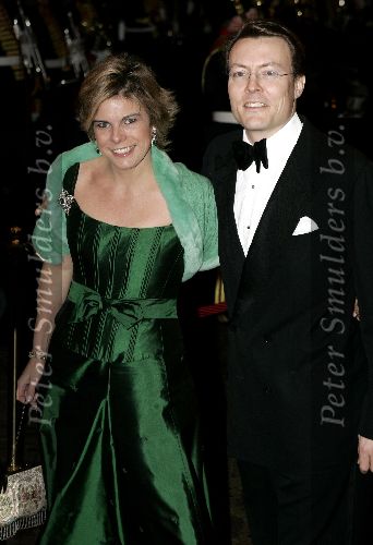 Den Haag 17 november 2005
Regeringsdiner met oa Prinses Laurentien en Prins Constatijn