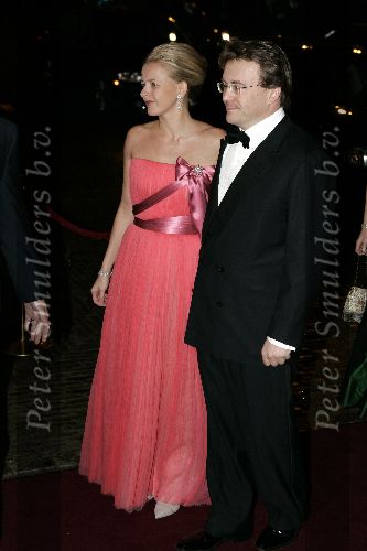Den Haag 17 november 2005
Regeringsdiner met oa Prinses Mabel Wisse en Prins Friso