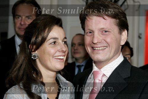 Amsterdam 19 december 2005
Kerst borrel Princess in amstel hotel.
Prins Pieter Christiaan en Prinses Anita