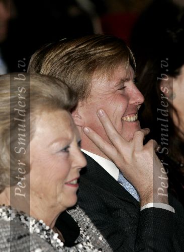 Amsterdam 7 december 2005
Uitreiking prins Claus prijzen in muziekcentrum aan het ij.
Prins Willem Alexander