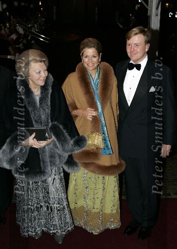 Den Haag 17 november 2005
Regeringsdiner met oa Koningin Beatrix Prinses Maxima Prins Willem Alexander