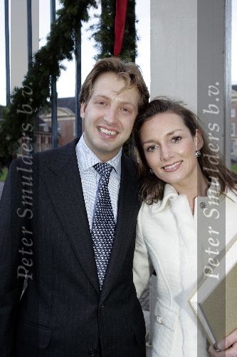 Apeldoorn 16 december 2005
Expositie trouwjurken op paleis het Loo. 
Prins Floris & Prinses Aimee