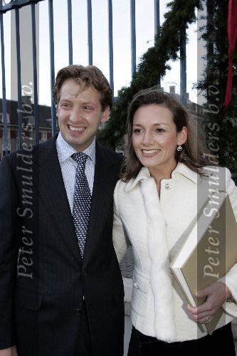 Apeldoorn 16 december 2005
Expositie trouwjurken op paleis het Loo. 
Prins Floris & Prinses Aimee