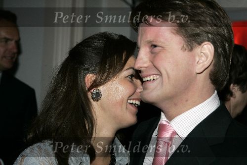 Amsterdam 19 december 2005
Kerst borrel Princess in amstel hotel.
Prins Pieter Christiaan en Prinses Anita