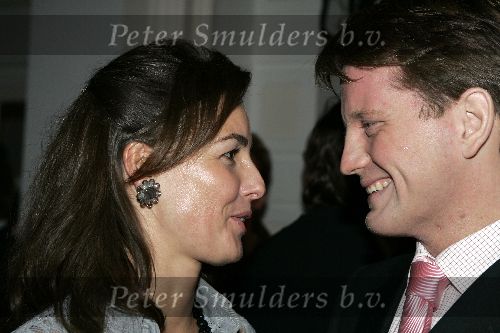 Amsterdam 19 december 2005
Kerst borrel Princess in amstel hotel.
Prins Pieter Christiaan en Prinses Anita