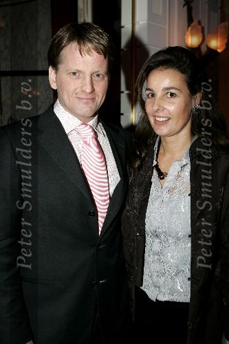 Amsterdam 19 december 2005
Kerst borrel Princess in amstel hotel.
Prins Pieter Christiaan en Prinses Anita