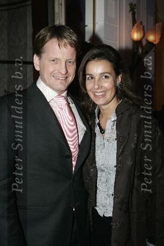 Amsterdam 19 december 2005
Kerst borrel Princess in amstel hotel.
Prins Pieter Christiaan en Prinses Anita