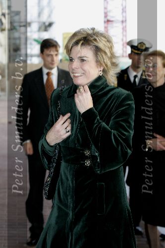 Amsterdam 7 december 2005
Uitreiking prins Claus prijs in het ij muziek theater.
Prinses laurentien