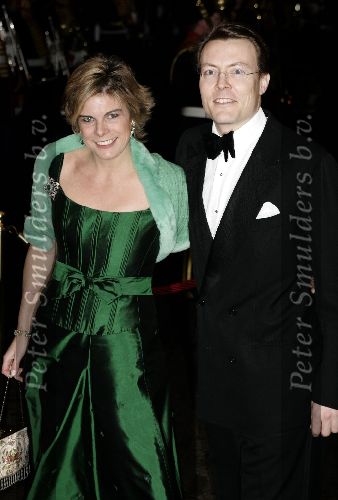 Den Haag 17 november 2005
Regeringsdiner met oa Prinses laurentien en Prins Constatijn