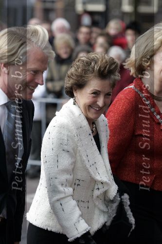 Utrecht 15 december 2005
Prinses margriet bij Dom kerk in Utrecht.