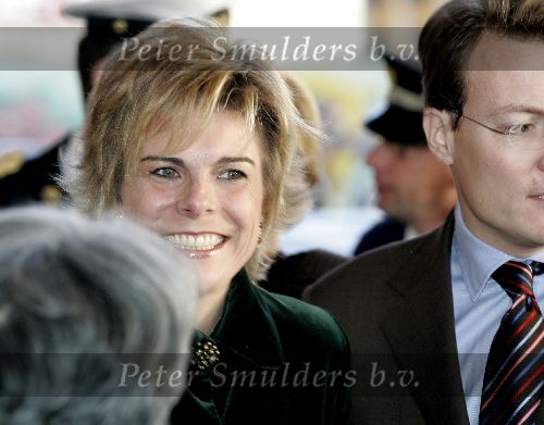 Amsterdam 7 december 2005
Uitreiking prins Claus prijs in het ij muziek theater.
Prinses laurentien en Prins Constantijn