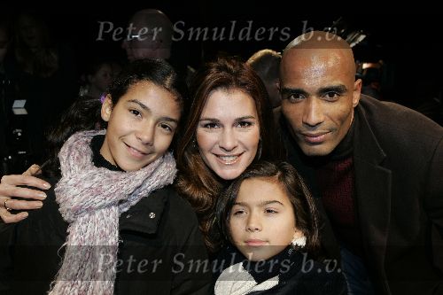 Zeist 7 december 2005
Premiere de Griezelbus.
Quinty trustfull Orlando Trustfull met kinderen