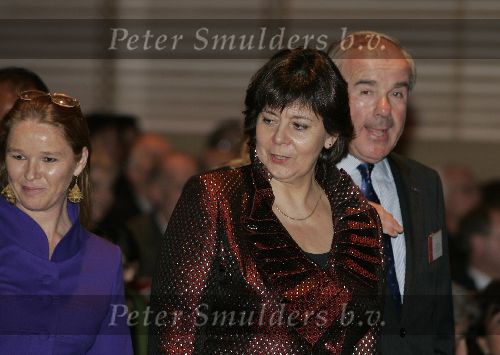 Amsterdam 7 december 2005
Uitreiking prins Claus prijzen in muziekcentrum aan het ij.
Rita Verdonk
