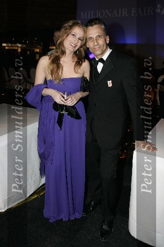 Amsterdam 8 december 2005
VIP avond miljonairs fair in Rai.
Robert Schoemacher met vriendin