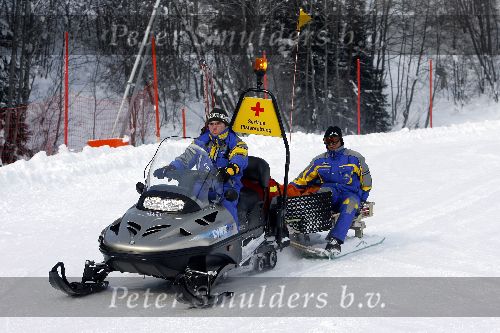 Serfhaus 29 december 2005
skien in Serfaus. Scooter mobiel in sneeuw
