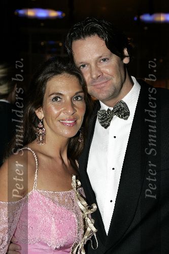 Amsterdam 8 december 2005
VIP avond miljonairs fair in Rai.
Susan Blokhuis met man