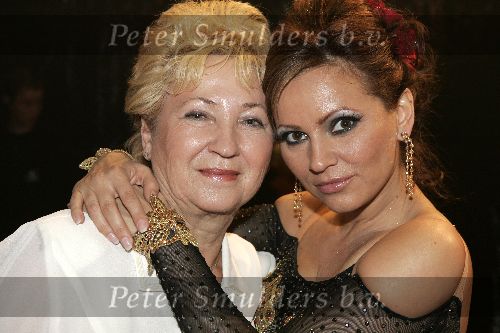 Hoofddorp 12 december 2005
Dancing with the stars met Tatjana met haar moeder