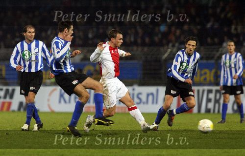 Eindhoven, 22 December 2005
Bekerwedstrijd 1/8 finale voor de Gatorade-Cup Seizoen 2005/2006. FC Eindhoven-AJAX, eindstand 1-6
Wesley Sneijder