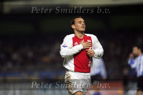 Eindhoven, 22 December 2005
Bekerwedstrijd 1/8 finale voor de Gatorade-Cup Seizoen 2005/2006. FC Eindhoven-AJAX, eindstand 1-6
Wesley Sneijder