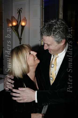 Amsterdam 19 december 2005
Kerst borrel Princess in amstel hotel.
Willeke Alberti met een vriend