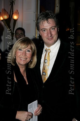 Amsterdam 19 december 2005
Kerst borrel Princess in amstel hotel.
Willeke Alberti met een vriend
