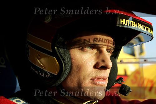 Amsterdam 8 december 2005
Winston Post bij presentatie van Dakar rally team