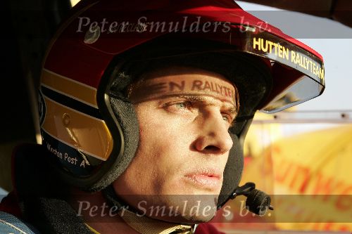 Amsterdam 8 december 2005
Winston Post bij presentatie van Dakar rally team