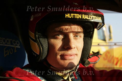 Amsterdam 8 december 2005
Winston Post bij presentatie van Dakar rally team