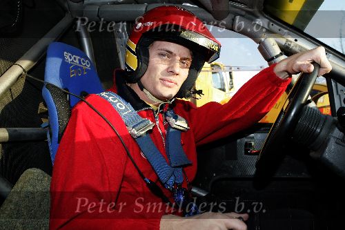 Amsterdam 8 december 2005
Winston Post bij presentatie van Dakar rally team