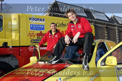 Amsterdam 8 december 2005
Winston Post bij presentatie van Dakar rally team