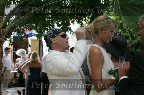 Curacao 30 December 2004
Trouwen Edwin Smulders met Anouk Voorveld 
Anouk met de vigagist Jonathan die ook altijd met Naomi Campbell  samen werkt