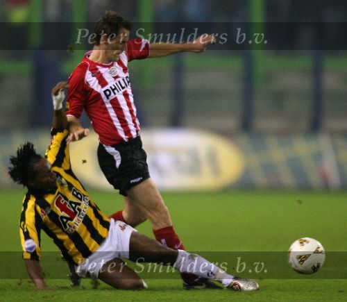 Arnhem, 17 Februari 2006 Kompetitiewedstrijd Vitesse-PSV, eindstand 1-3 Seizoen 2005/2006
Andre Ooijer