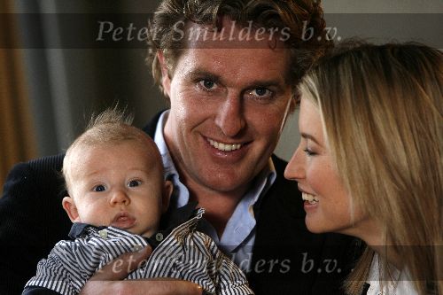 Wijk bij Duurstede 26 januari 2006
Anouk Smulders met Edwin Smulders en Max.