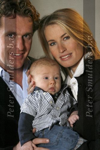 Wijk bij Duurstede 26 januari 2006
Anouk Smulders met Edwin Smulders en Max Smulders.