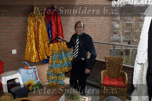 Amsterdam 25 januari 2006
Bobby Farrell in zijn huis in Amsterdam zuid oost.