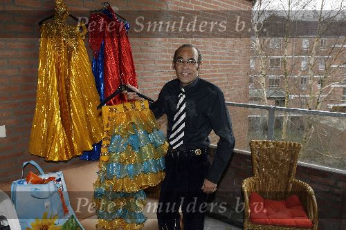 Amsterdam 25 januari 2006
Bobby Farrell in zijn huis in Amsterdam zuid oost.
