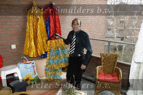 Amsterdam 25 januari 2006
Bobby Farrell in zijn huis in Amsterdam zuid oost.
