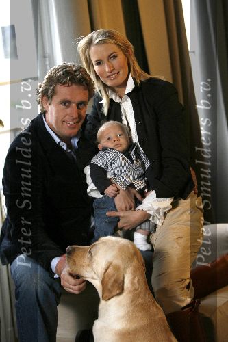 Wijk bij Duurstede 26 januari 2006
Anouk Smulders met Edwin Smulders en Max.