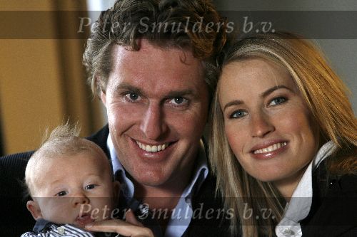 Wijk bij Duurstede 26 januari 2006
Anouk Smulders met Edwin Smulders en Max Smulders.