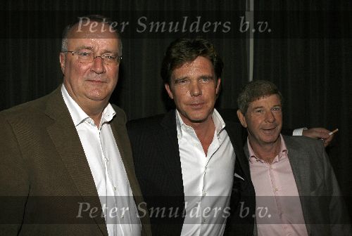 Bussum 20 januari 2006
John de Mol gekozen tot omroepman van het jaar bij Jan Tabak.
John de Mol Jr met Frits Barend en Henk v Dorp