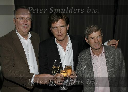 Bussum 20 januari 2006
John de Mol gekozen tot omroepman van het jaar bij Jan Tabak.
John de Mol Jr met Frits Barend en Henk v Dorp