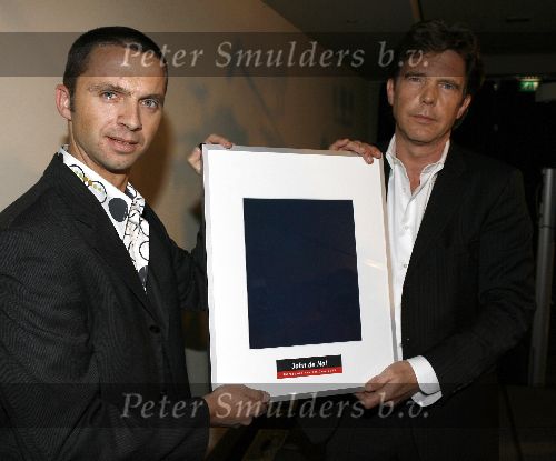 Bussum 20 januari 2006
John de Mol gekozen tot omroepman van het jaar bij Jan Tabak.
John de Mol Jr met  Gerard Timmer