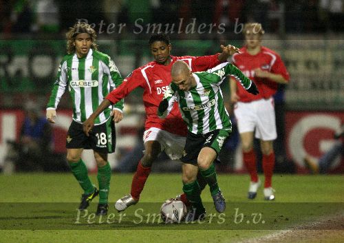 Alkmaar, 23 Februari 2006
UEFA wedstrijd heenronde tussen AZ en Betis Sevilla, eindstand 2-0 en in de verlenging 2-1 waardoor Betis een ronde verder ging KEW JALIENS