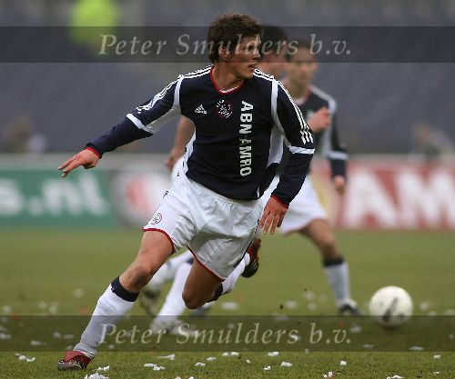 Rotterdam, 5 Februari 2006 Kompetiewedstrijd Feyenoord-AJAX, eindstand 3-2 Seizoen 2005/2006
Klaas Jan Huntelaar