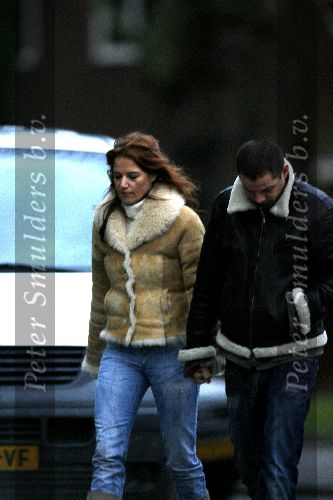 Amsterdam 26 januari 2006
Mariska Hulscher en haar vriend Arie Schouwenaar.
