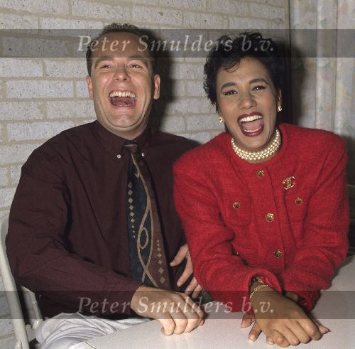 Amsterdam, 3 Januari 1990
Patty Brard met haar nieuwe vriend Gert Berg